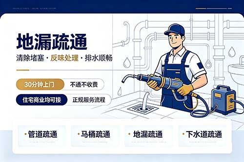 巢湖地漏疏通